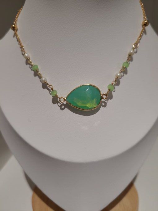 CHRYSOPRASIA PIECE UNIQUE