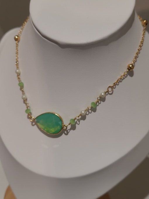 CHRYSOPRASIA PIECE UNIQUE