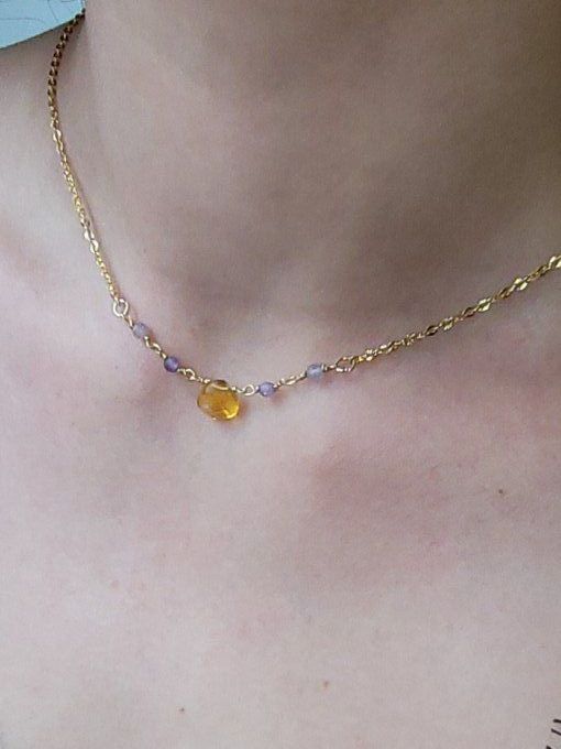 CITRINE PIECE UNIQUE