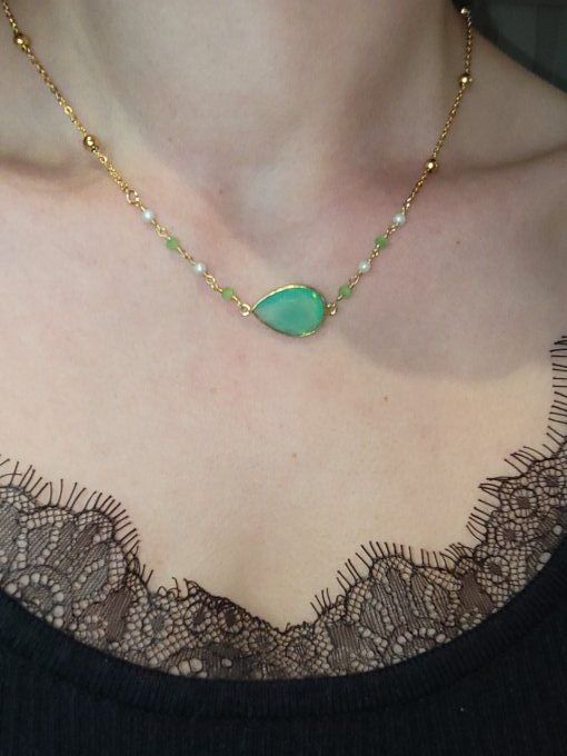 CHRYSOPRASIA PIECE UNIQUE