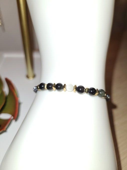 BRACELET OBSIDIENNE 