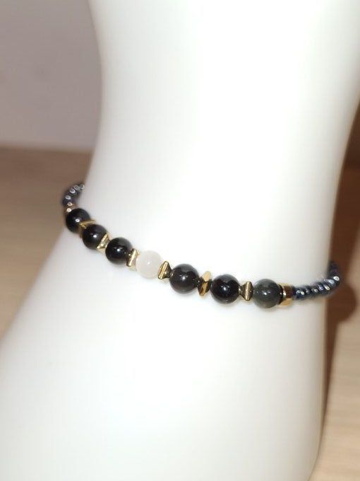 BRACELET OBSIDIENNE 